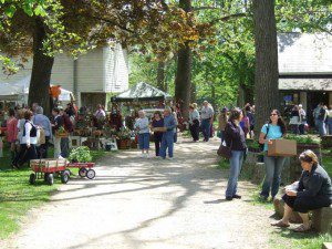 Enjoying the Herb Faire